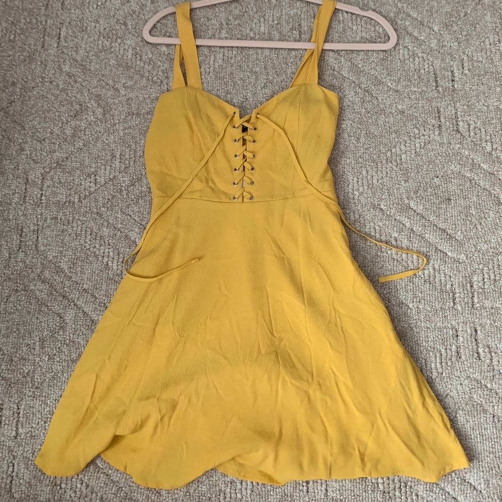 Yellow dress